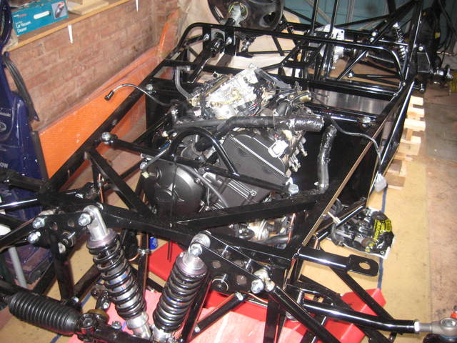 R1 Engine caged! July 2008
